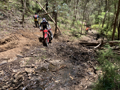 stanley. has changed, this is the wet rock face you used to go straight up. trees over the track means the path is up around the right side as demonstrated by AdrianAdrian